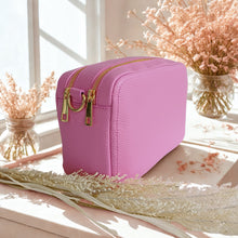 Lataa kuva Galleria-katseluun, CALINDA cross body nahkalaukku kahdella hihnalla