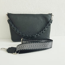 Lataa kuva Galleria-katseluun, SARA hurmaa punotulla kahvalla, leveällä hihnalla ja pehmeällä nahkapinnalla – italialaista fiilistä arkeen ja juhlaan.