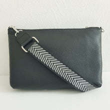 Lataa kuva Galleria-katseluun, SARA hurmaa punotulla kahvalla, leveällä hihnalla ja pehmeällä nahkapinnalla – italialaista fiilistä arkeen ja juhlaan.