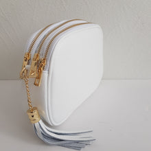 Lataa kuva Galleria-katseluun, LILY cross body nahkalaukku kahdella hihnalla