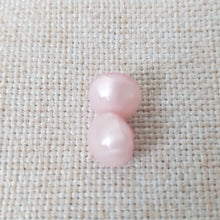 Lataa kuva Galleria-katseluun, Puolipallo kantanappi hemiäispinta vaaleanpunainen